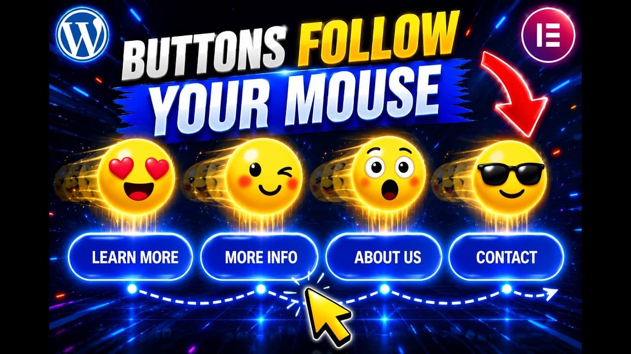 Add a Button That Follows Your Mouse in WordPress 🤯 ⭐