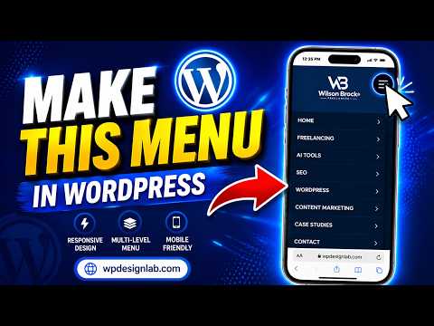 WordPress Off-Canvas Responsive Multi-Level Side Menu Tutorial (2026)